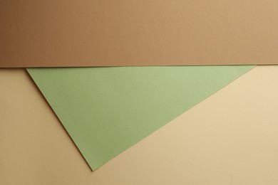 Colorful sheets of paper as background, closeup