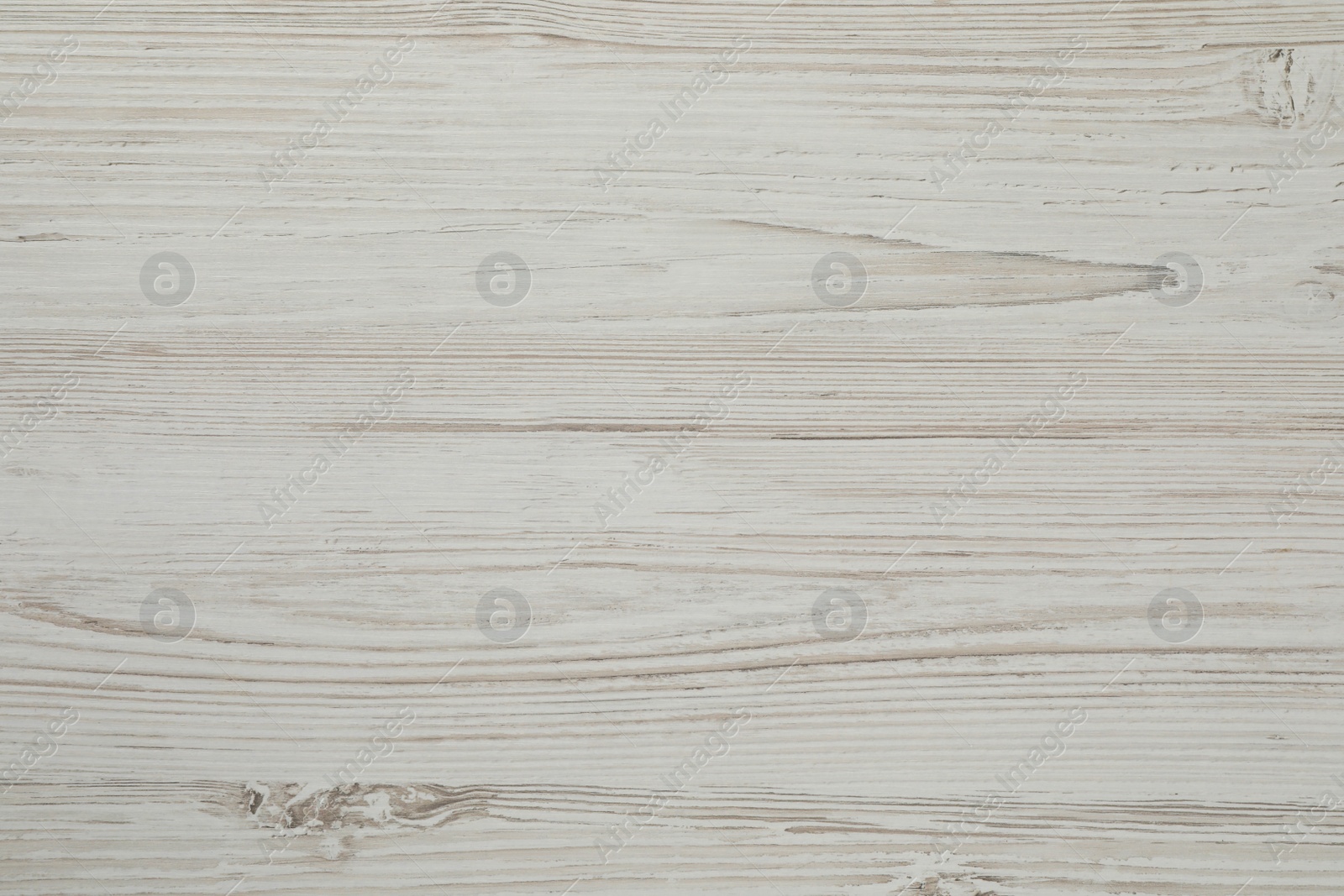 Photo of Texture of white wooden surface as background, top view