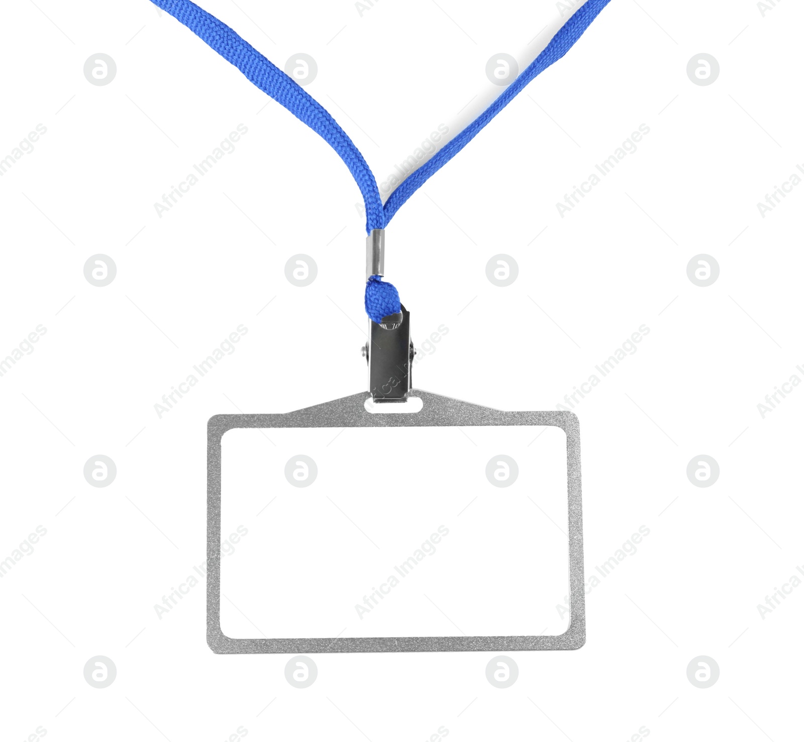 Photo of Blank badge on white background. Mockup for design