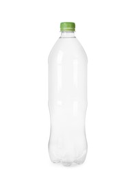 Photo of Empty disposable plastic bottle isolated on white