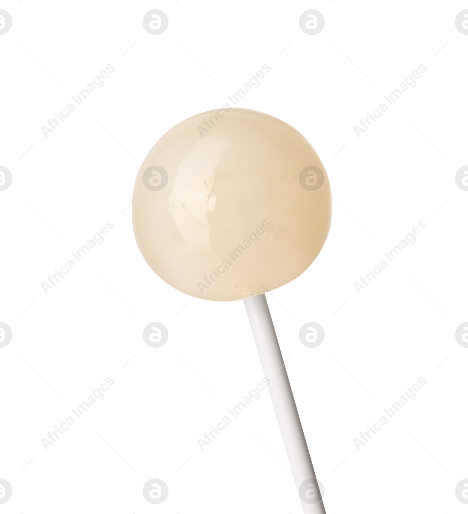 Photo of Tasty lollipop isolated on white. Confectionery product