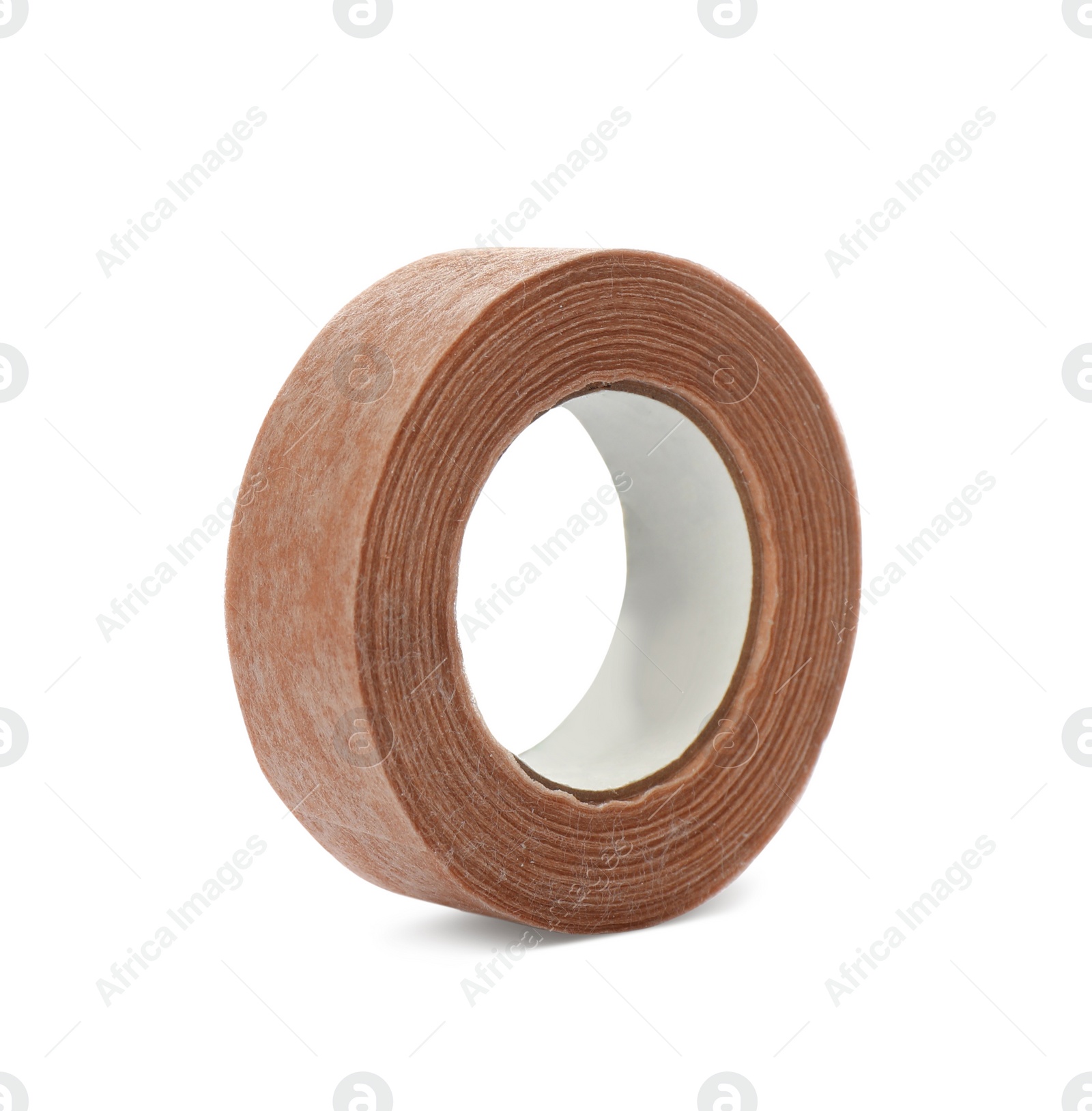 Photo of Medical sticking plaster roll isolated on white