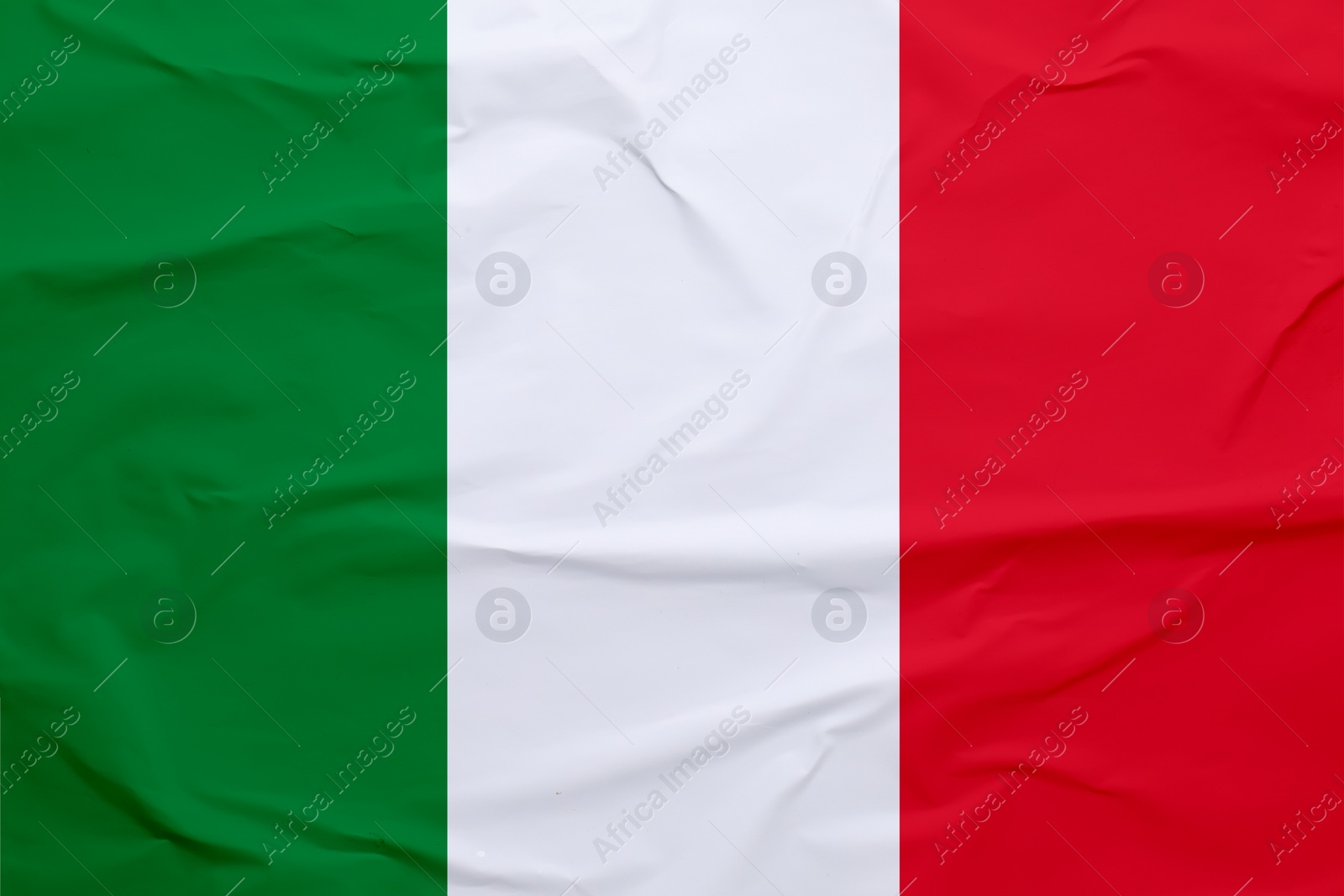 Image of Flag of Italian Republic. National country symbol