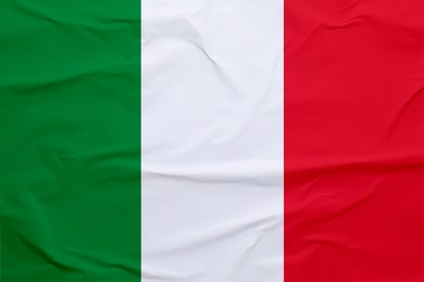 Flag of Italian Republic. National country symbol