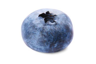 Tasty fresh ripe blueberry isolated on white