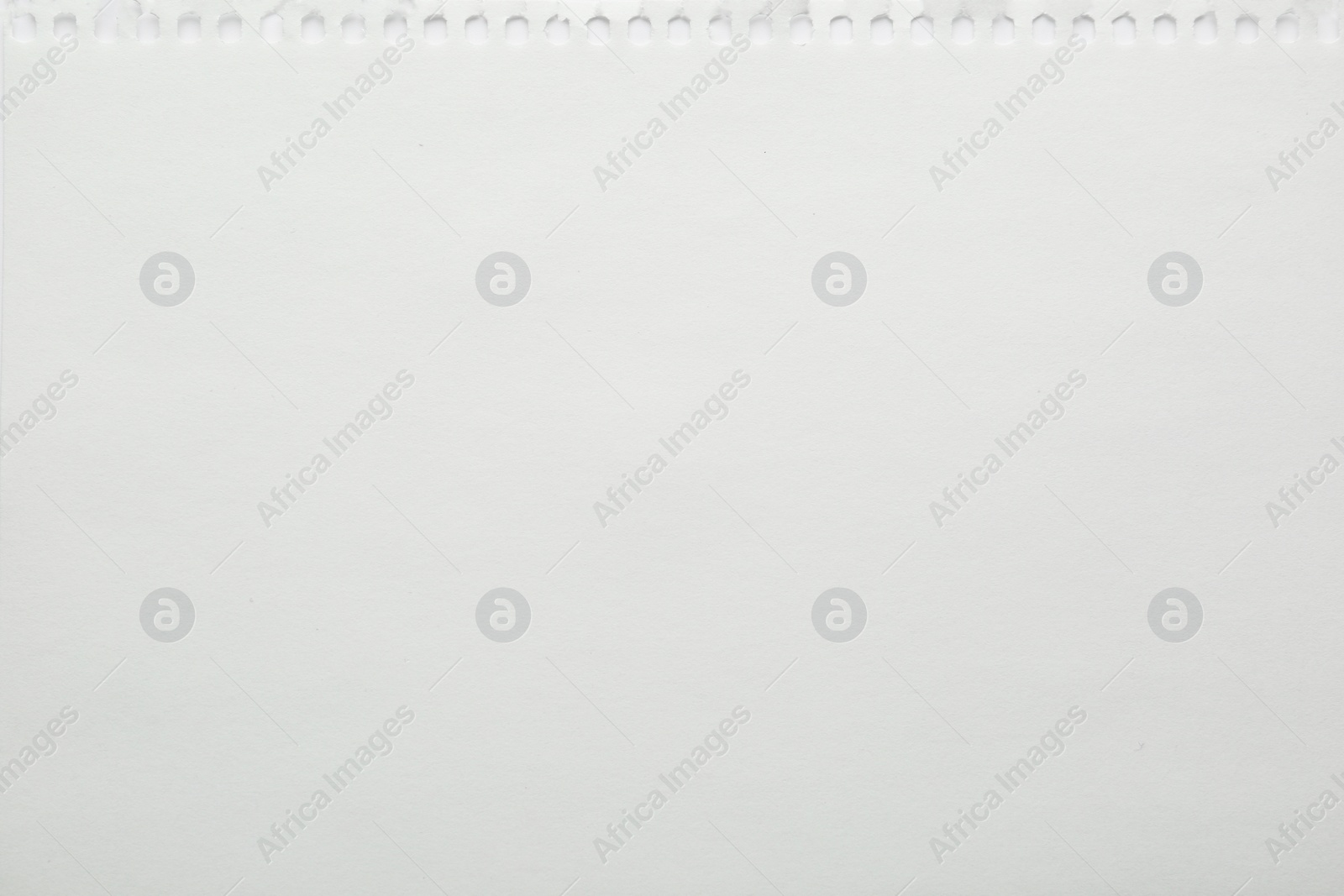 Photo of Blank notebook sheet as background, top view