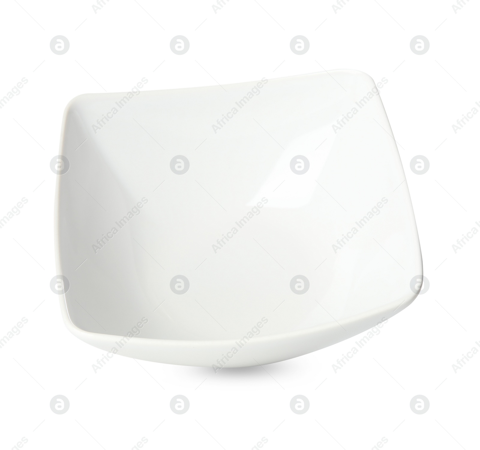 Photo of Clean empty ceramic bowl isolated on white