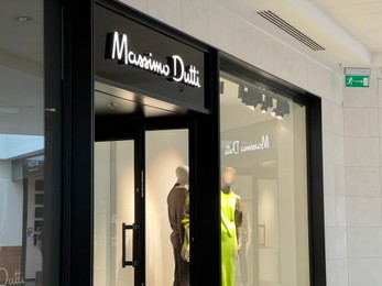 Photo of WARSAW, POLAND - JULY 13, 2022: Massimo Dutti store in shopping mall