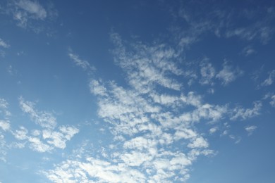 Picturesque view of beautiful sky with clouds