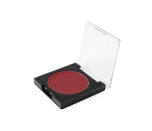 Cream lipstick palette refill isolated on white. Professional cosmetic product