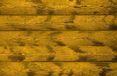 Image of Yellow wooden surface as background, top view