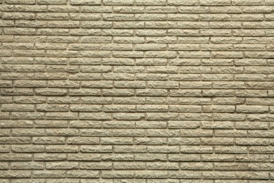 Photo of Texture of brick wall as background, closeup