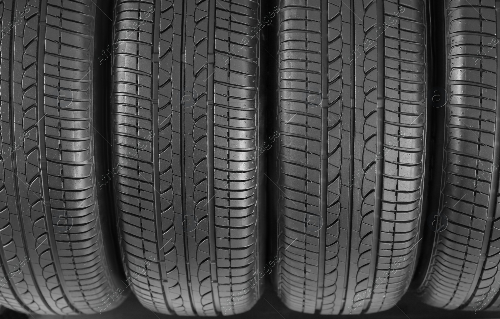 Photo of Car tires, closeup