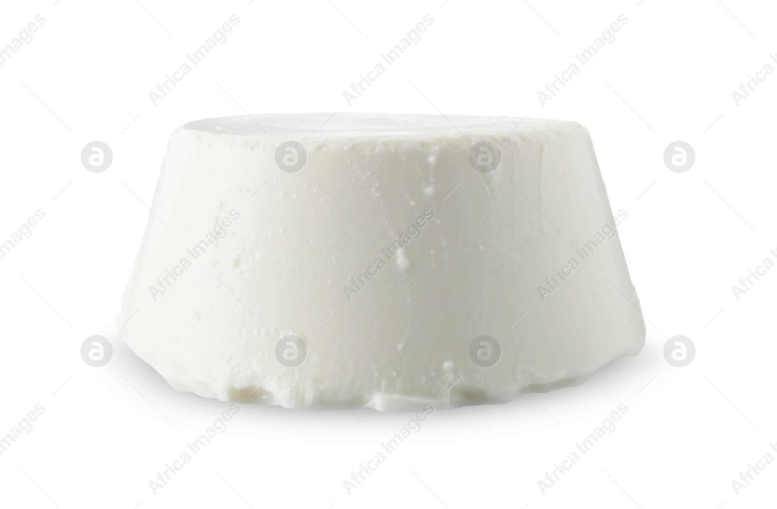 Photo of Fresh ricotta (cream cheese) isolated on white