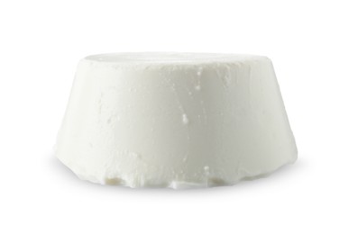 Fresh ricotta (cream cheese) isolated on white