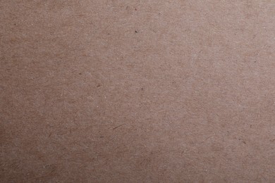 Texture of kraft paper bag as background, closeup