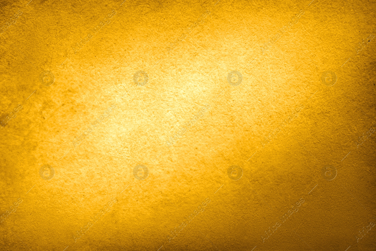 Image of Golden textured surface as background, closeup view