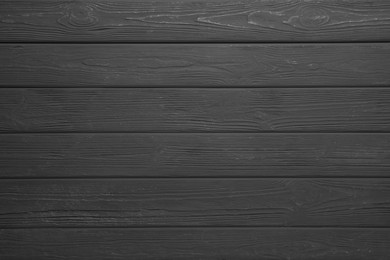 Texture of grey wooden surface as background, top view