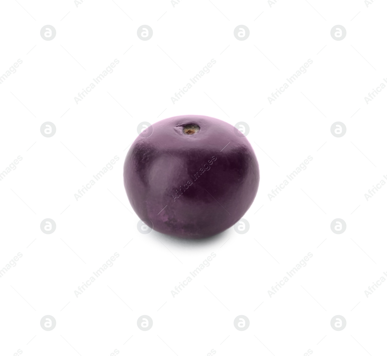 Photo of Fresh ripe acai berry isolated on white