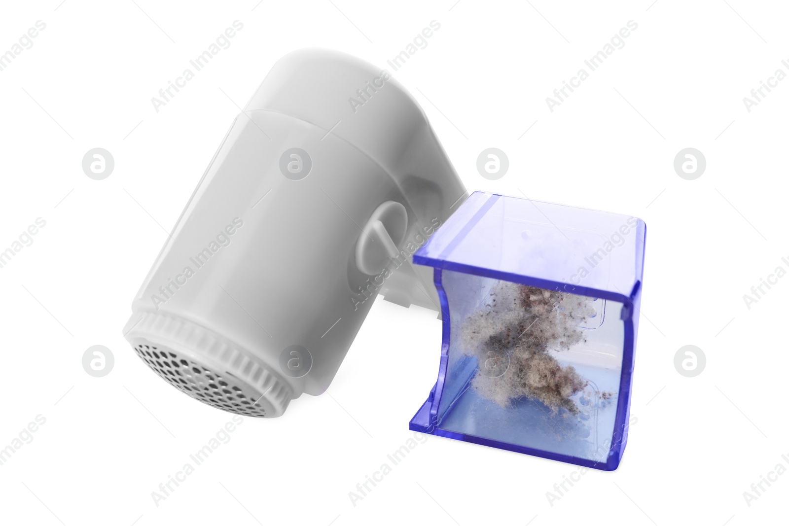 Photo of Fabric shaver with fuzz isolated on white