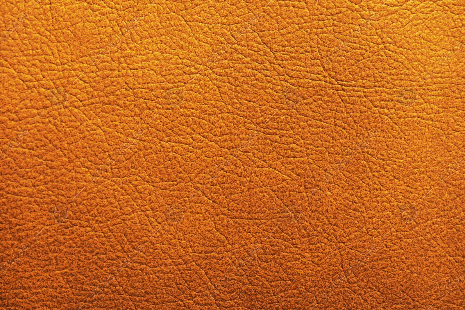 Image of Texture of orange leather as background, closeup