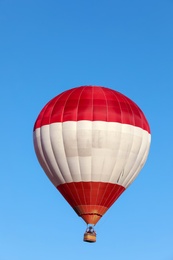 Photo of Beautiful viewhot air balloon in blue sky