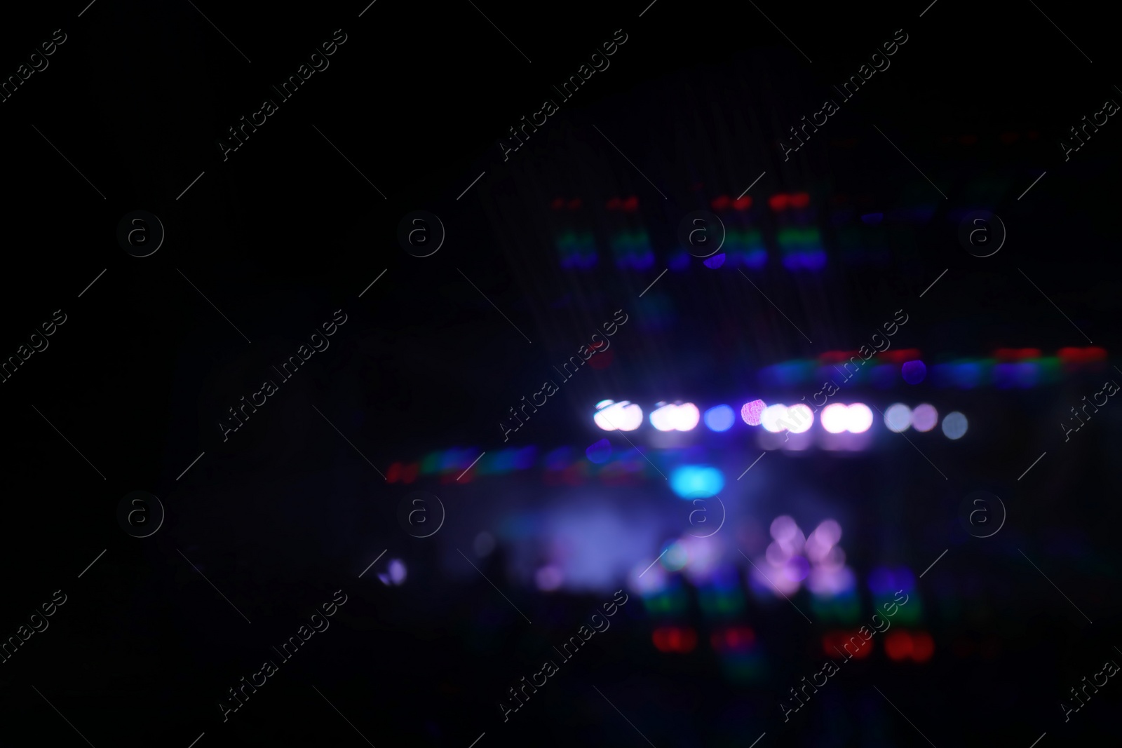 Photo of Blurred view of open air festival