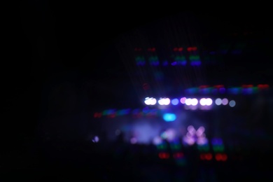 Photo of Blurred view of open air festival