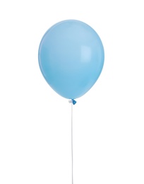 Photo of Color balloon on white background. Celebration time