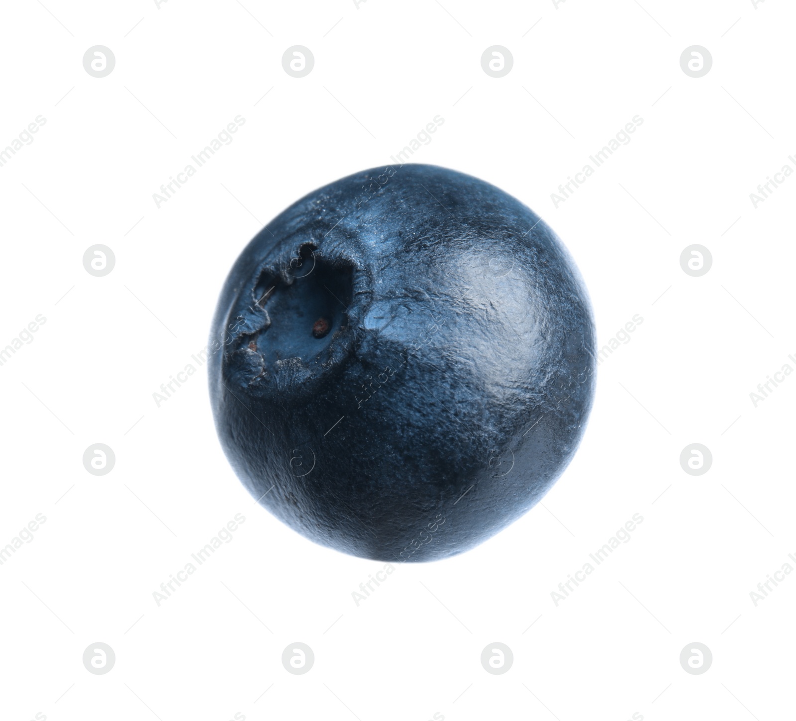 Photo of Whole fresh tasty blueberry isolated on white