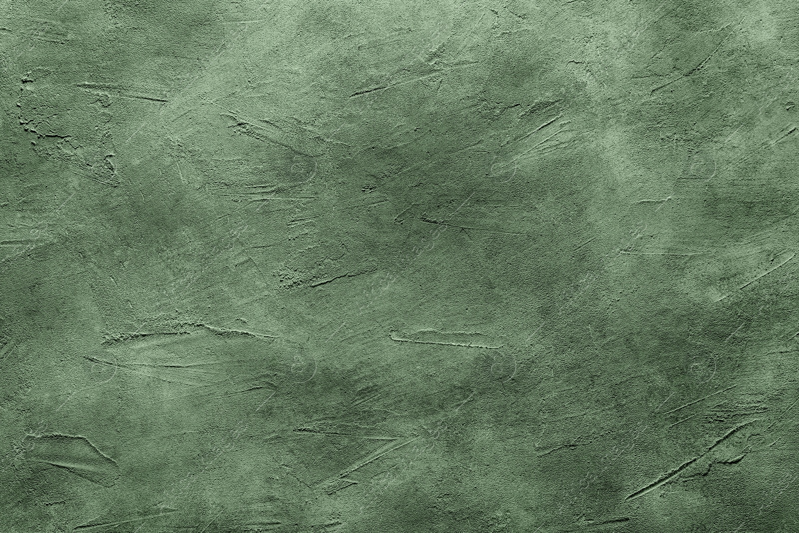 Image of Sage green textured surface as background, closeup