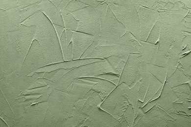 Image of Sage green textured surface as background, closeup