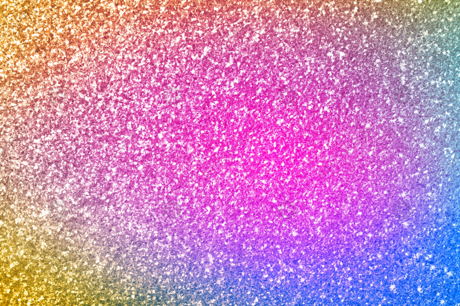 Image of Bright colorful sparkling glitter, top view. Background for party invitations or holiday cards