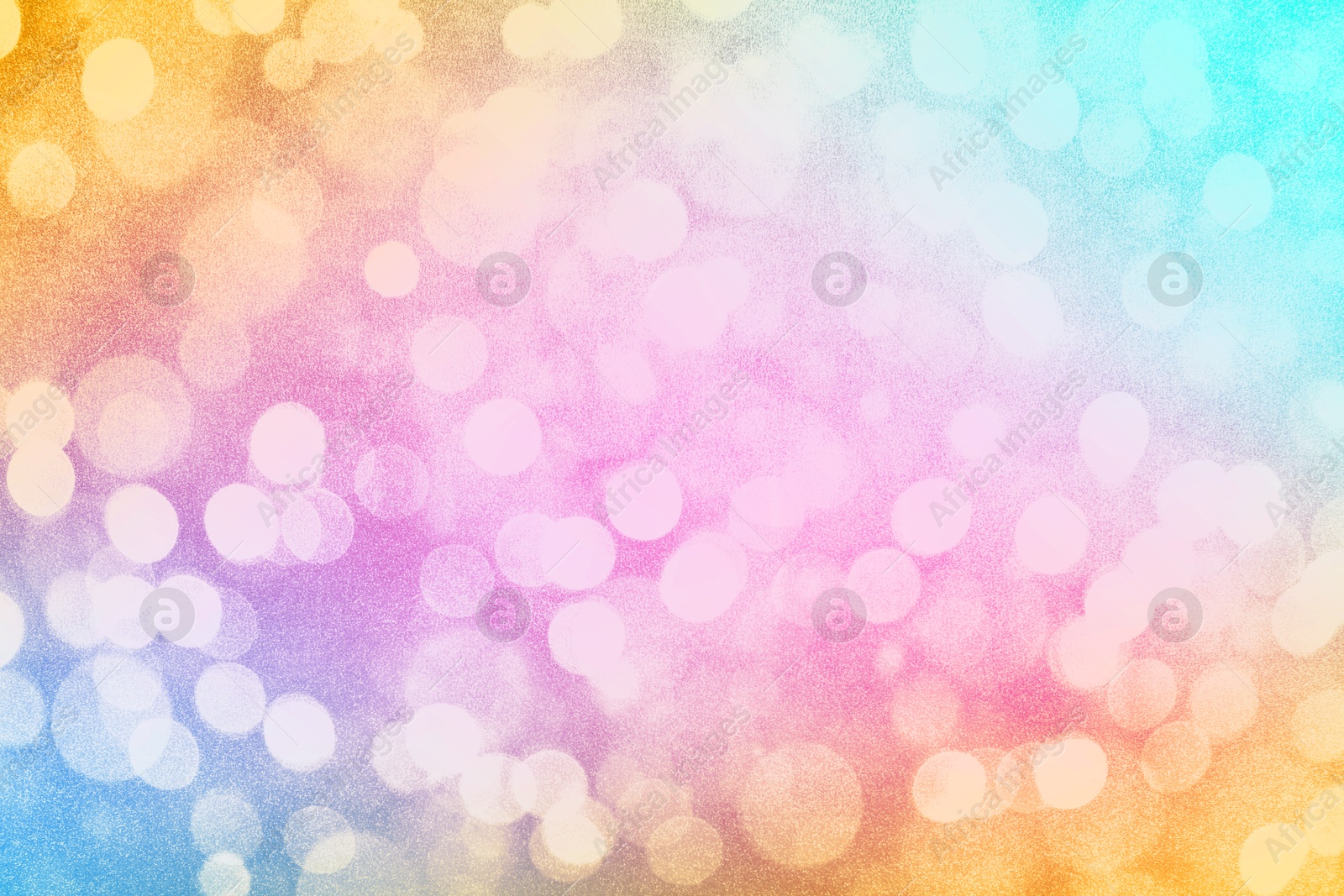 Image of Bright colorful sparkling glitter with bokeh effect, closeup. Background for party invitations or holiday cards