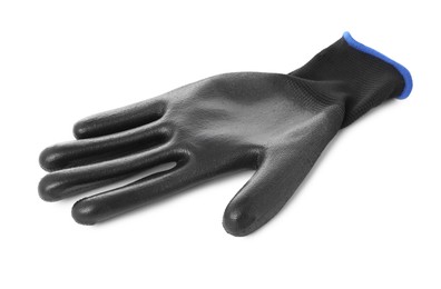 Protective glove isolated on white. Safety equipment