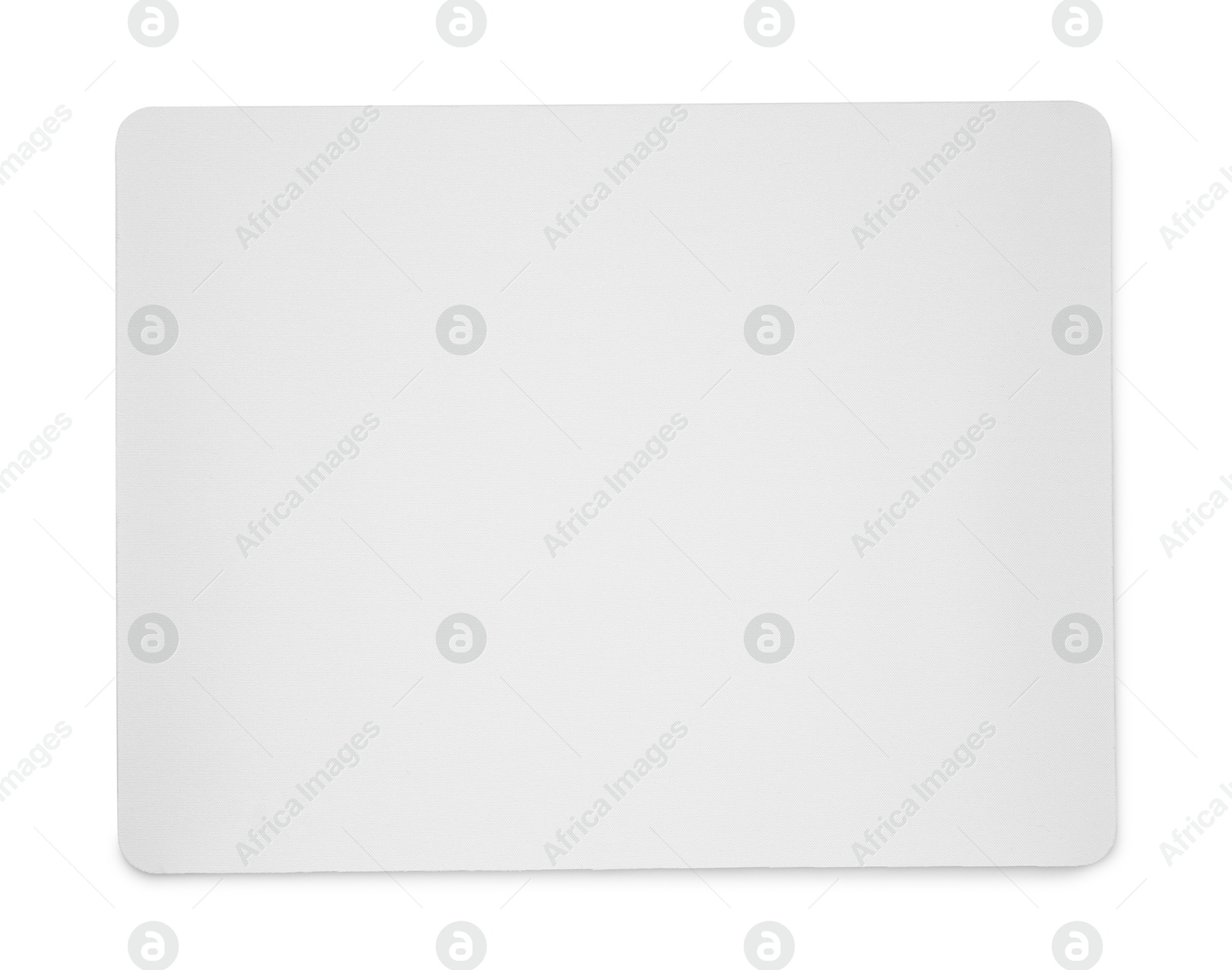 Photo of One mouse pad isolated on white, top view