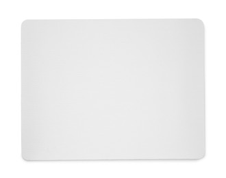 Photo of One mouse pad isolated on white, top view