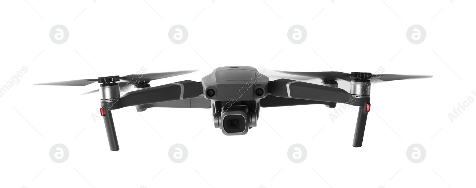 Photo of Modern drone with camera isolated on white