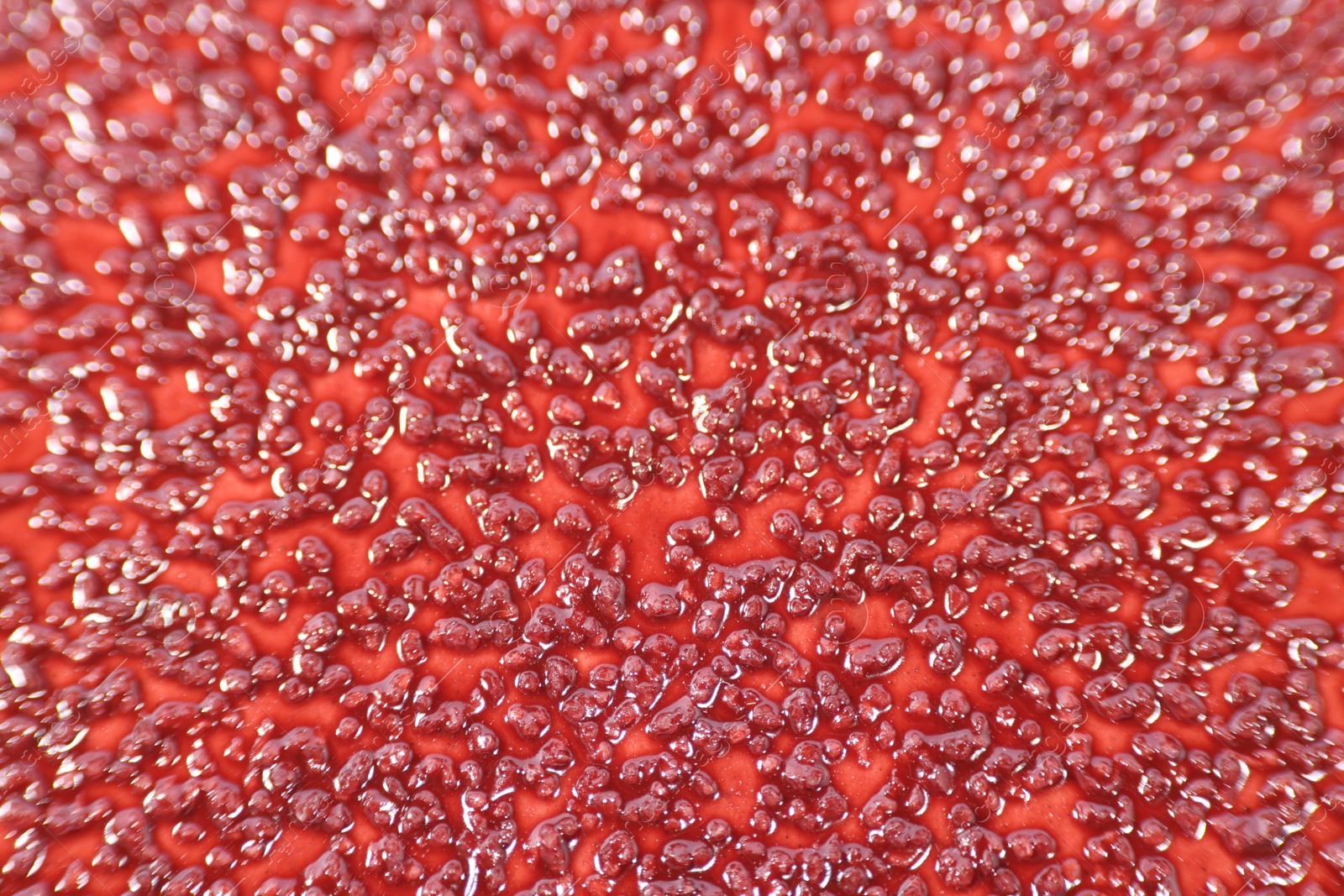 Photo of Texture of coarse sandpaper as background, closeup