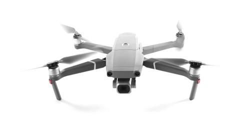 Photo of Modern drone with camera isolated on white