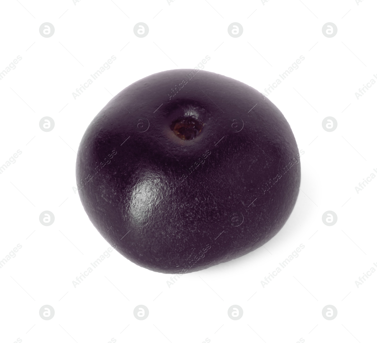 Photo of Fresh ripe acai berry isolated on white