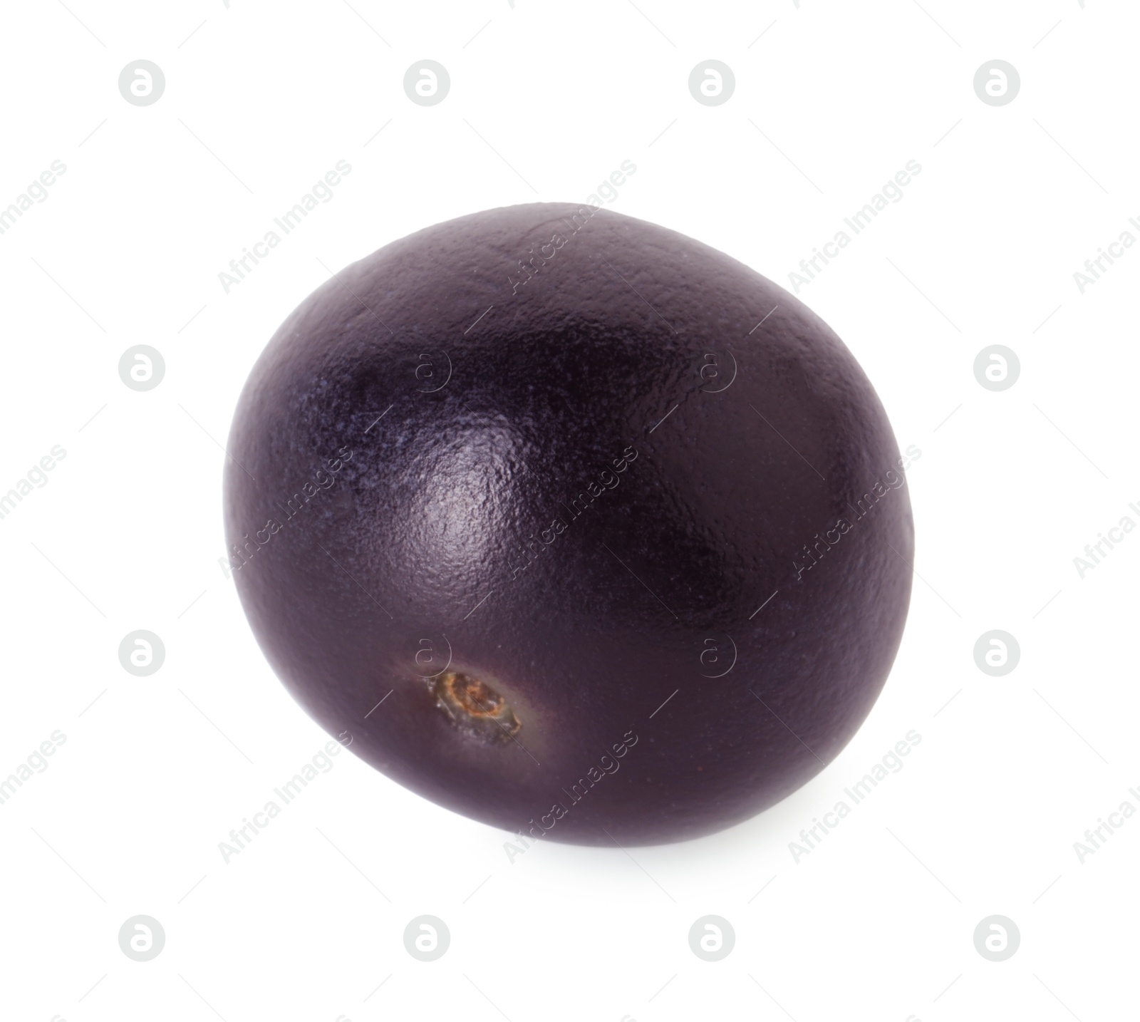 Photo of Fresh ripe acai berry isolated on white