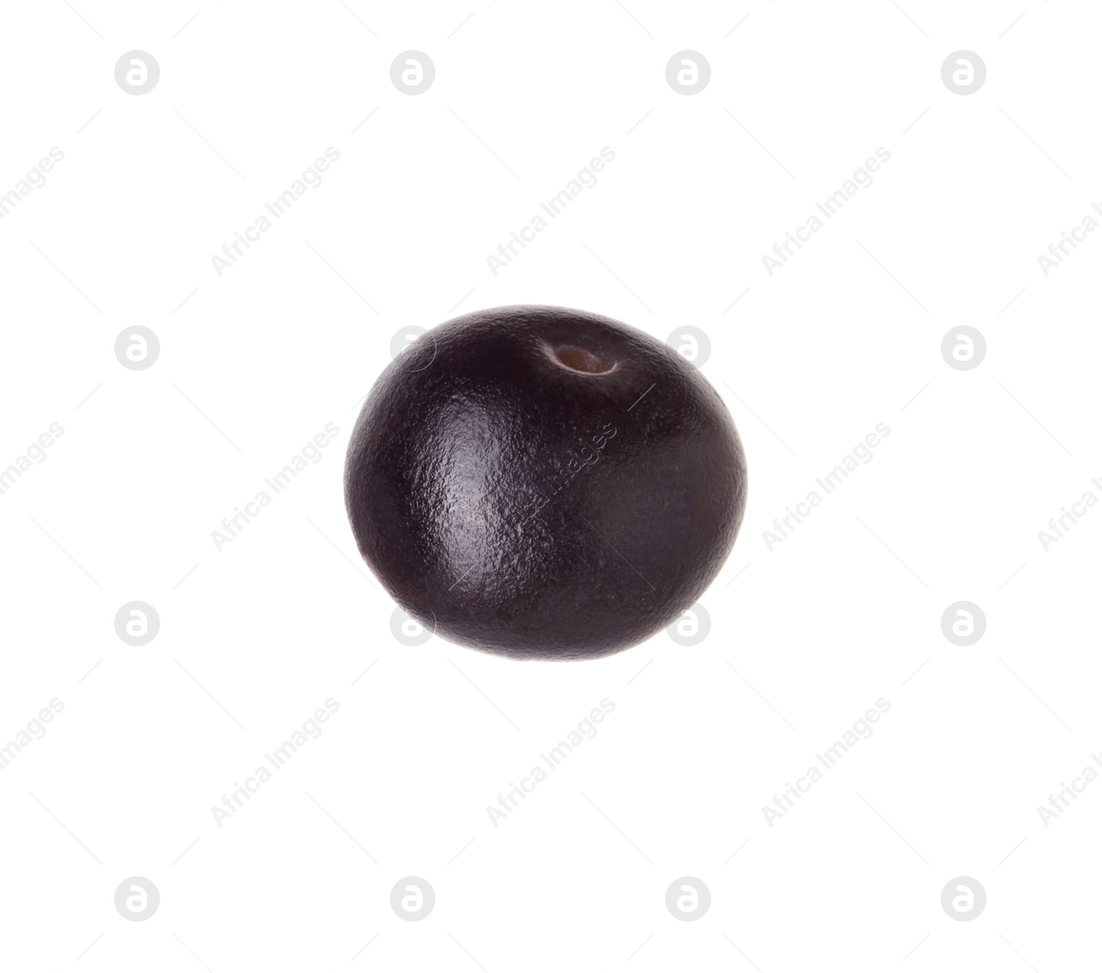 Photo of Fresh ripe acai berry isolated on white