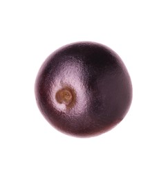 Photo of Fresh ripe acai berry isolated on white