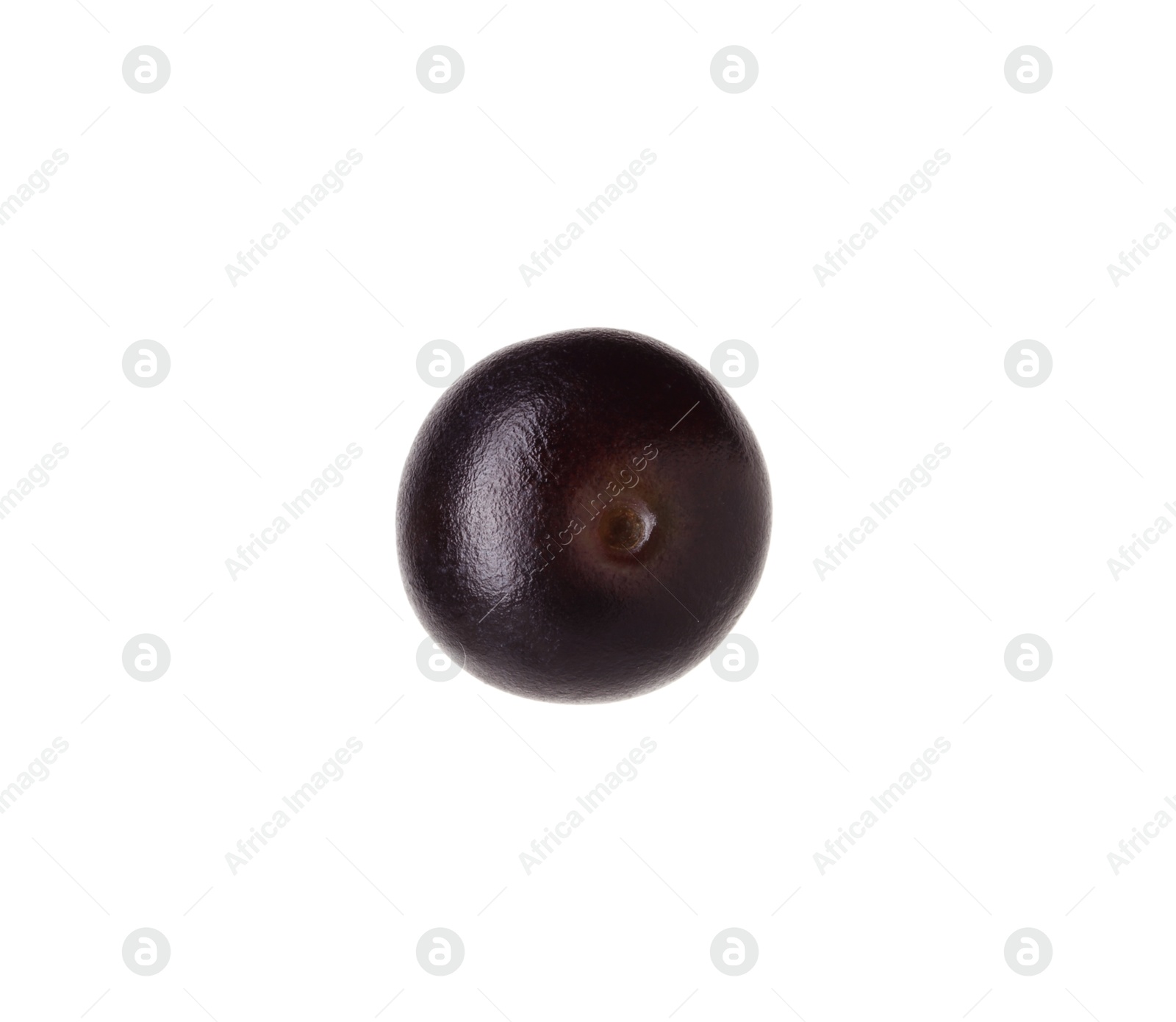 Photo of Fresh ripe acai berry isolated on white