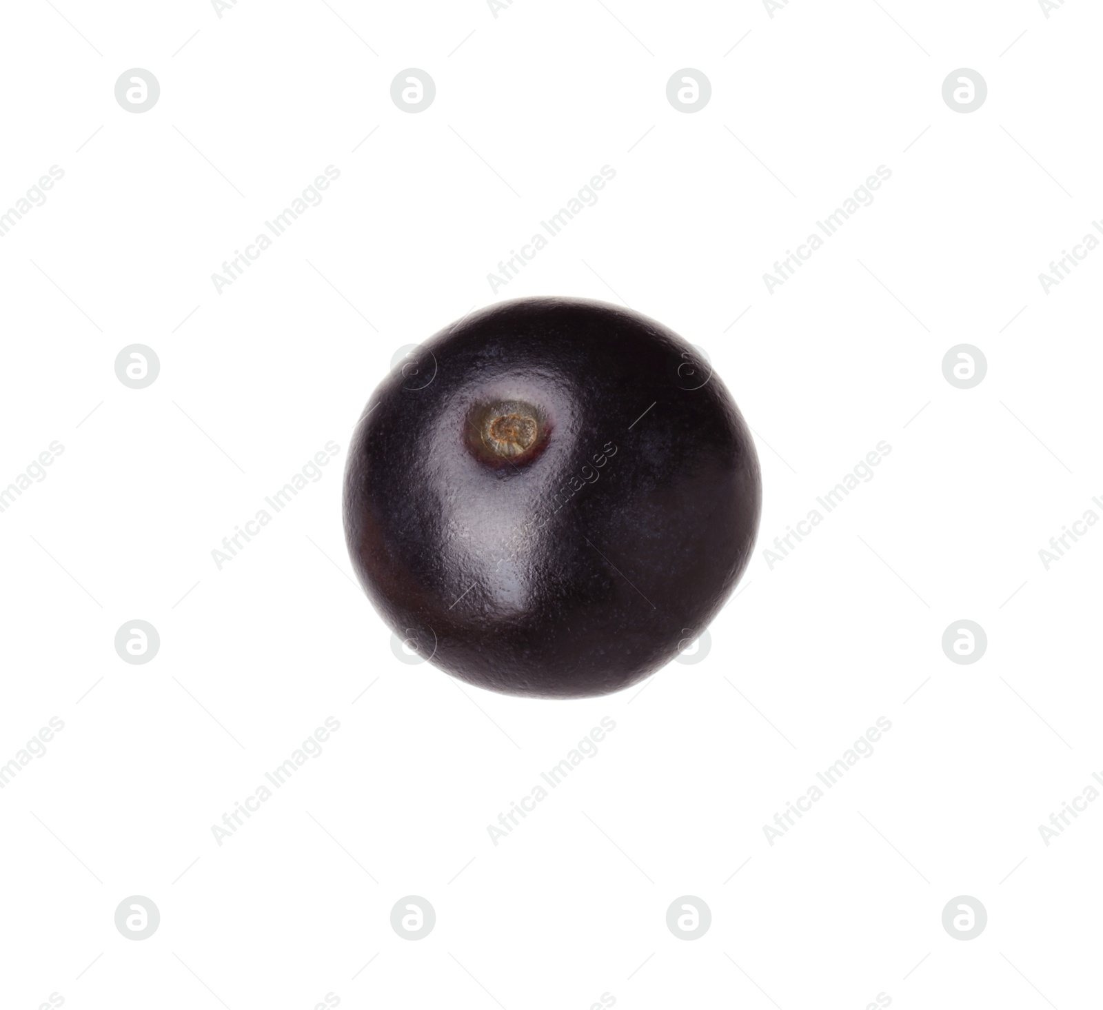 Photo of Fresh ripe acai berry isolated on white