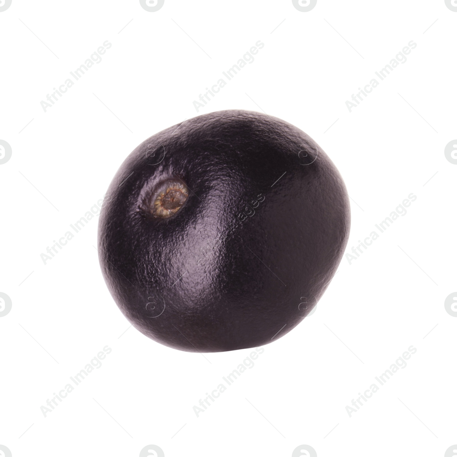 Photo of Fresh ripe acai berry isolated on white