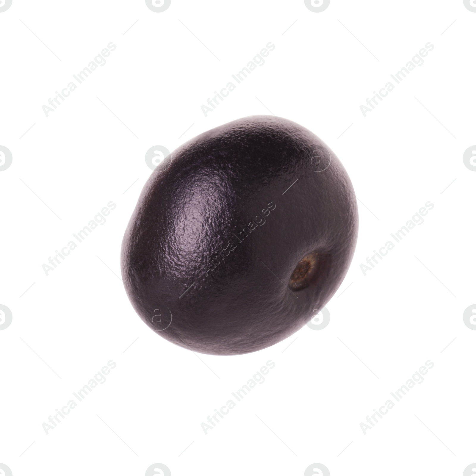 Photo of Fresh ripe acai berry isolated on white