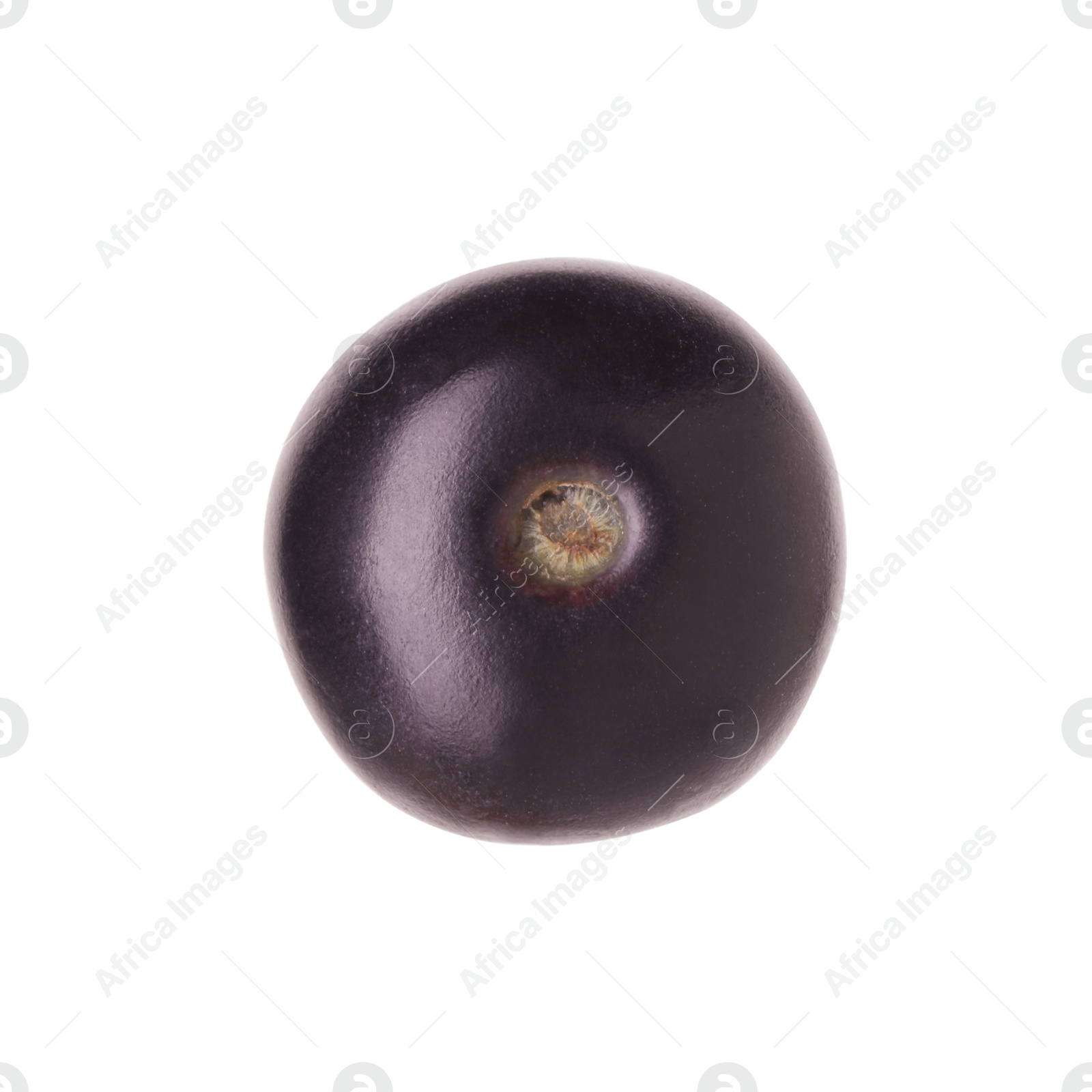 Photo of Fresh ripe acai berry isolated on white