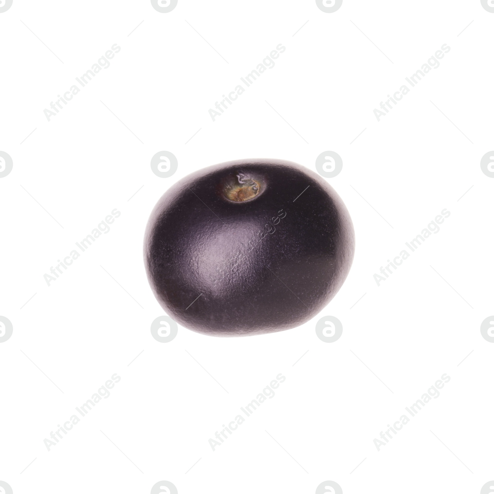 Photo of Fresh ripe acai berry isolated on white